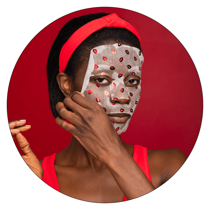 NourishMultivitaminMetallicFaceSheetMask 3