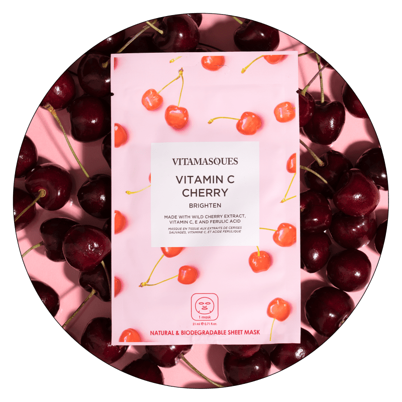 VitaminCCherryFaceSheetMask 2